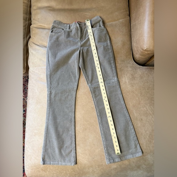 NWT Gloria Vanderbilt Giselle Stretch Bootcut Jeans Brown Corduroy Size 8 Petite - Picture 4 of 10